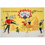 Buvard publicitaire. La Reliure Plastique ROCK, EDV-DORET, Votre Reliure..