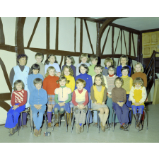 Pensionnat Beauvoisine, Rouen : photographie de classe