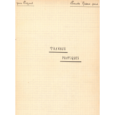 Travaux pratiques