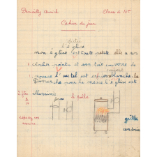Cahier du jour