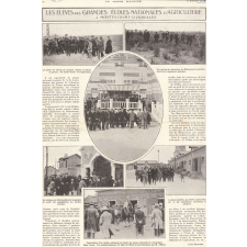 Les élèves des Grandes Ecoles Nationales d'Agriculture à Montescourt-Lizerolles.