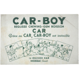 Buvard publicitaire. Car - Boy.