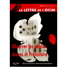 Observer les publics ; Jeunes et Préhistoire