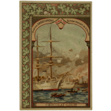 Guerre gréco-turque - 28 mars 1897 Bombardement de la Canée / Fin avril 1897 Combat de Karavan-Sérail - Chocolat-Louit.