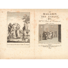Le Magasin des enfans, par Madame le Prince de Beaumont. Tome second. Illustration.