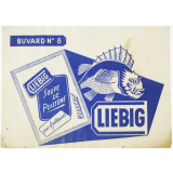 Buvard publicitaire. Liebig. Soupe de Poissons.