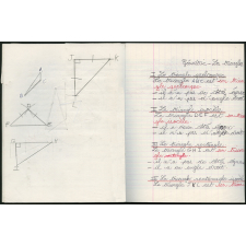 Cahier de géométrie