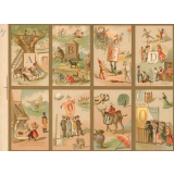 Alphabet. Cartes alphabétiques. 