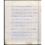 Cahier de brouillon