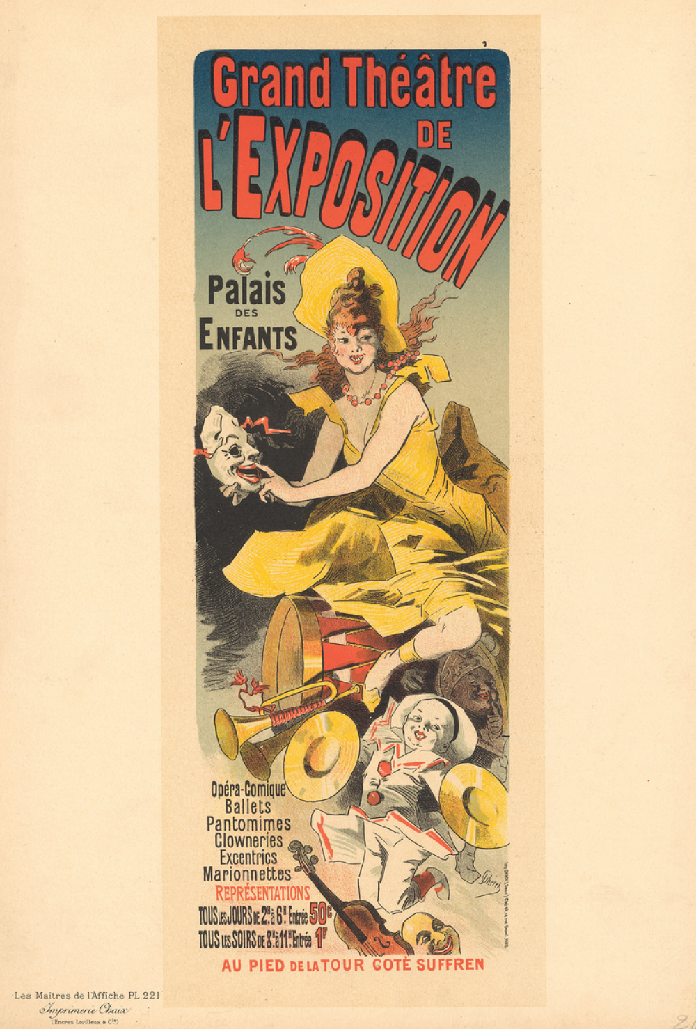 Grand Théatre de l'Exposition. Palais des Enfants.