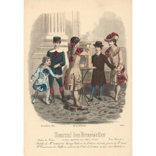Costumes. Modèles de vêtements. 