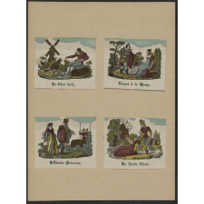 Images de contes. Planche de l'imagerie de Lille.