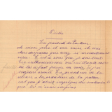 Cahier de devoirs / Ecole de Saint-Fort.