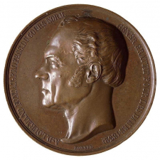 Médaille à l'effigie d'A.-D. Lourmand. 