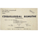 Buvard publicitaire. Coquelusedal Bismuthe.