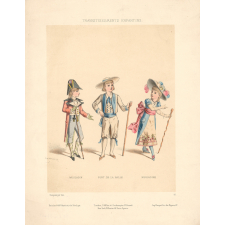 Travestissements enfantins. Muscadins - Fort de la ville - Muscadine.