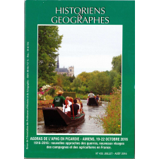 1916-2016: nouvelles approches des guerres, nouveaux visages des campagnes et des agricultures en France