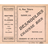 Buvard : Desmoulins chausse bien
