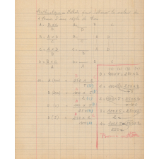 Cahier de brouillon mathématiques et physique