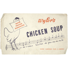 Buvard publicitaire. Wyler's chicken soup.