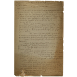 Courrier à l'Inspecteur des Directeurs et Directrices d'écoles de Rouen refusant de participer aux fêtes Jeanne d'Arc de 1925. 