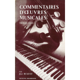 Commentaires d'oeuvres musicales