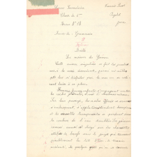 Devoir de grammaire, Questions écrites