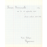 Cahier de mathématiques