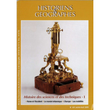 Histoire des sciences et techniques - I