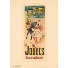Aux Buttes Chaumont. Boulevard de la Villette à l'Angle du Faubourg Saint. Martin. Jouets. Objets pour Etrennes.