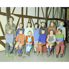 Pensionnat Beauvoisine, Rouen : photographie de classe