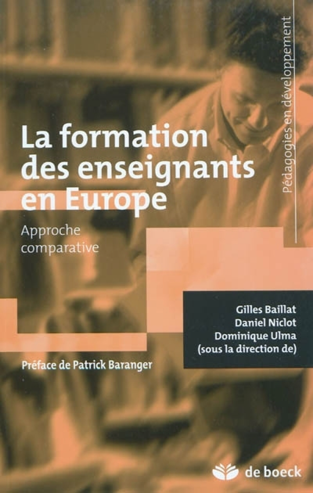 La formation des enseigants en Europe. Approche comparative