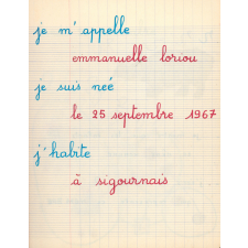 Cahier de mathématiques