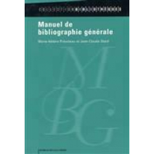 Manuel de bibliographie générale