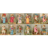 Portraits d'enfants. 