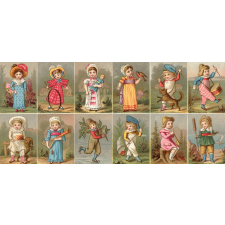 Portraits d'enfants.