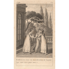 Enfants offrant des fleurs à leurs parents.