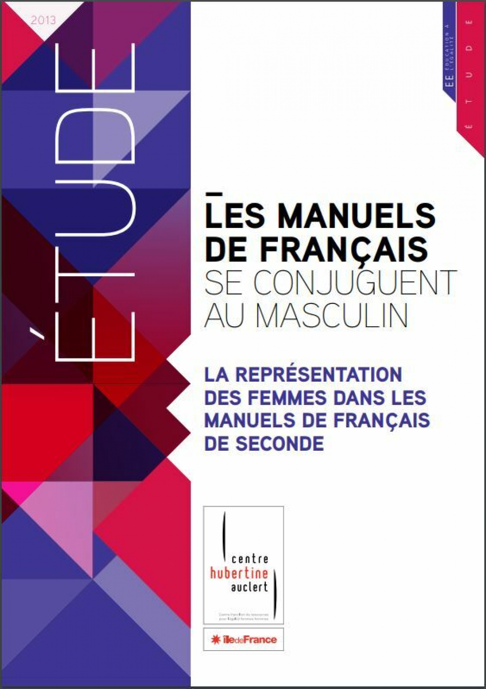 Les manuels de français se conjuguent au masculin