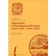 Répertoire d'imprimeurs/libraires (vers 1500 - vers 1810)
