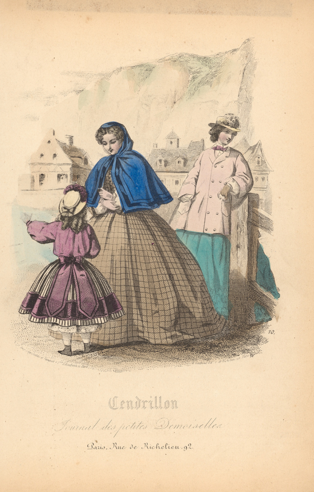 Costumes féminins. Modèles. 