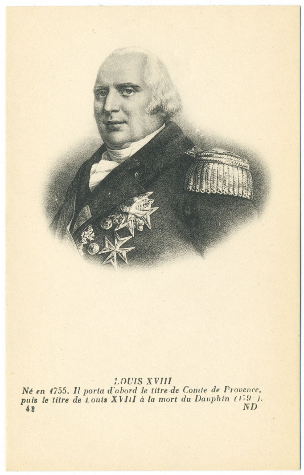 Collection de Cartes Postales classées méthodiquement pour l'Enseignement de l'Histoire et accompagnées d'une notice  explicative rédigée sous la forme d'une leçon s'adressant à des enfants - La Restauration et Louis-Philippe.