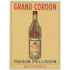 Buvard publicitaire. Grand Cordon. Maison Pellisson.