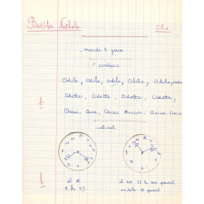 Cahier du jour