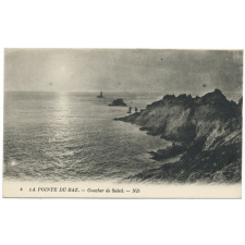 Collection de Cartes Postales classées méthodiquement pour l'Enseignement de la Géographie et accompagnées d'une notice  explicative rédigée sous la forme d'une leçon s'adressant à des enfants - Collection n°1 - La Mer A) Généralités et définitions principales.