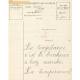 Devoir d'écriture