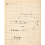 Cahier de calculs