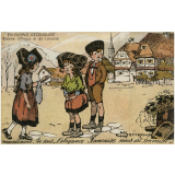 En Alsace reconquise - Enfants d'Alsace et de Lorraine - Maintenant, tu sais, l'élégance Française nous est permise.