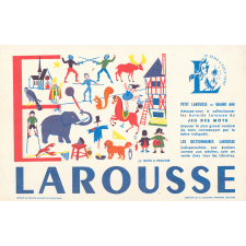 Buvard publicitaire Larousse