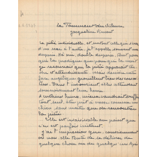 Cahier de lecture