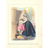 Mme Gérard se leva, prit, sans mot dire Albertine par la main et l'enferma dans le cabinet noir.